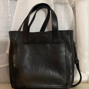 Madewell Black Small Transport Crossbody Tote